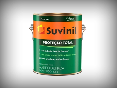Tinta Acrlica Suvinil Proteo Total - Cores - 3,6 Litros